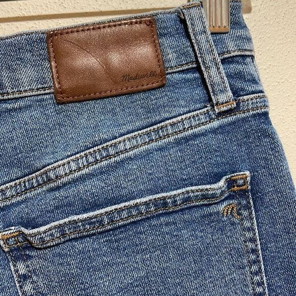 Madewell Slim Demi-Boot Hemp Denim Jeans in Enright Wash Size 25 NA931 - Picture 12 of 16